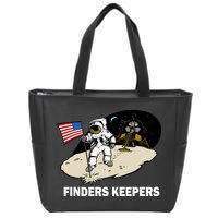 Finders Keepers Zip Tote Bag