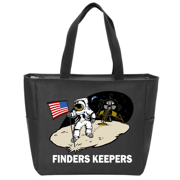 Finders Keepers Zip Tote Bag