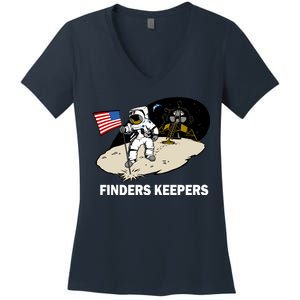 Finders Keepers Women's V-Neck T-Shirt