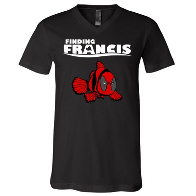 Finding Francis Movie Parody V-Neck T-Shirt