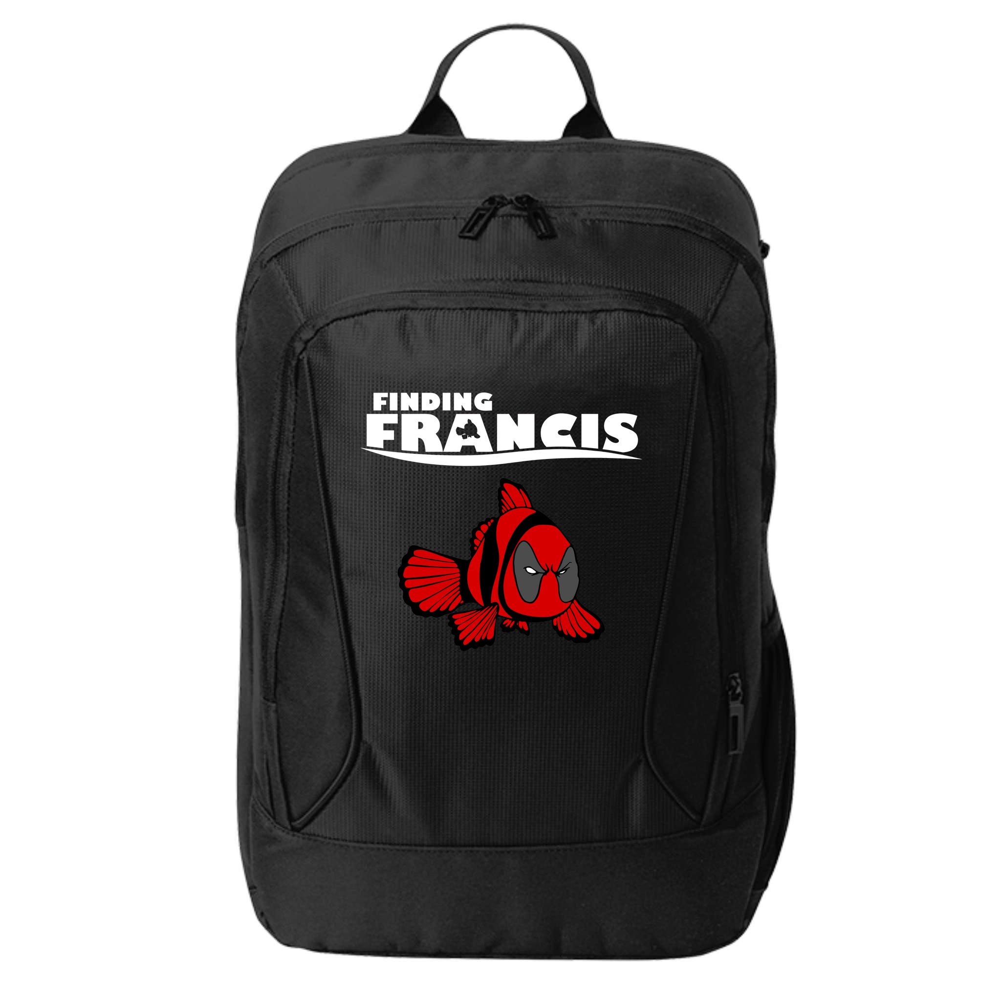 Finding Francis Movie Parody City Backpack