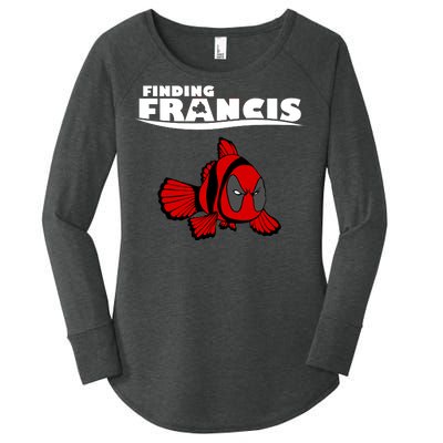 Finding Francis Movie Parody Women's Perfect Tri Tunic Long Sleeve Shirt