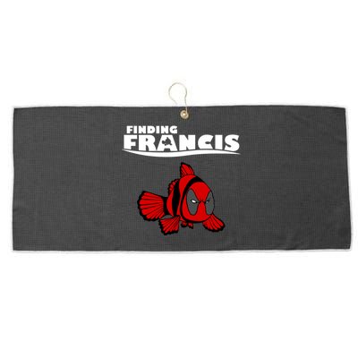 Finding Francis Movie Parody Large Microfiber Waffle Golf Towel