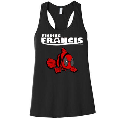 Finding Francis Movie Parody Women's Racerback Tank