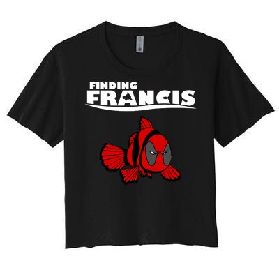 Finding Francis Movie Parody Women's Crop Top Tee