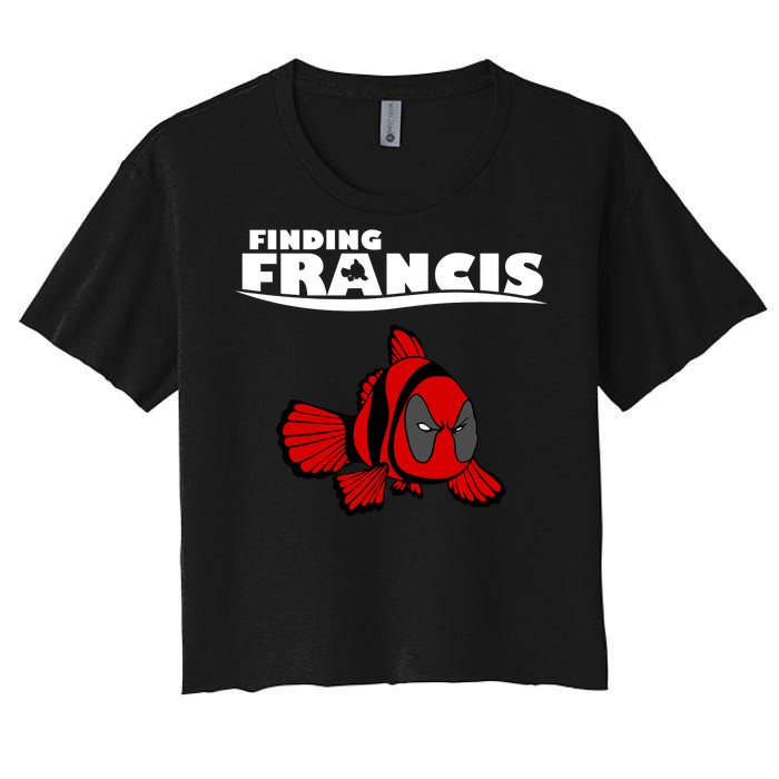 Finding Francis Movie Parody Women's Crop Top Tee