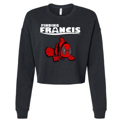 Finding Francis Movie Parody Cropped Pullover Crew