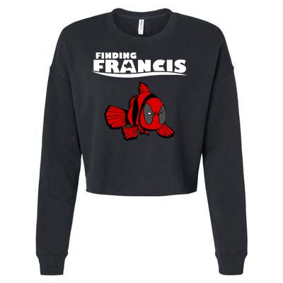 Finding Francis Movie Parody Cropped Pullover Crew