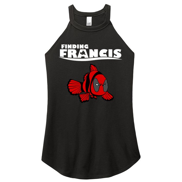 Finding Francis Movie Parody Women's Perfect Tri Rocker Tank