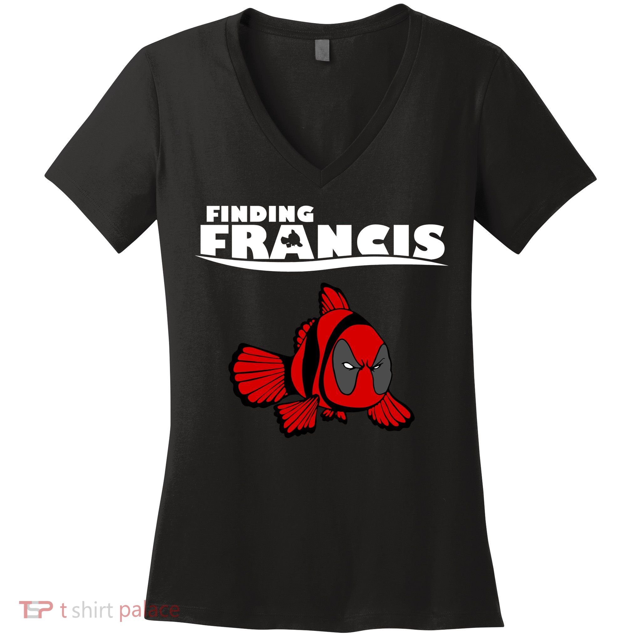 Finding Francis Movie Parody Women's V-Neck T-Shirt