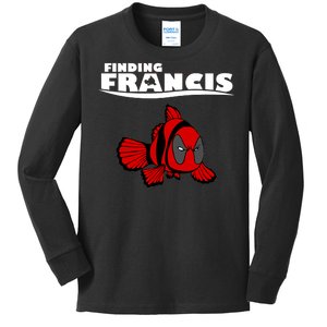 Finding Francis Movie Parody Kids Long Sleeve Shirt