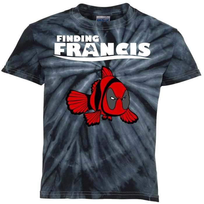 Finding Francis Movie Parody Kids Tie-Dye T-Shirt