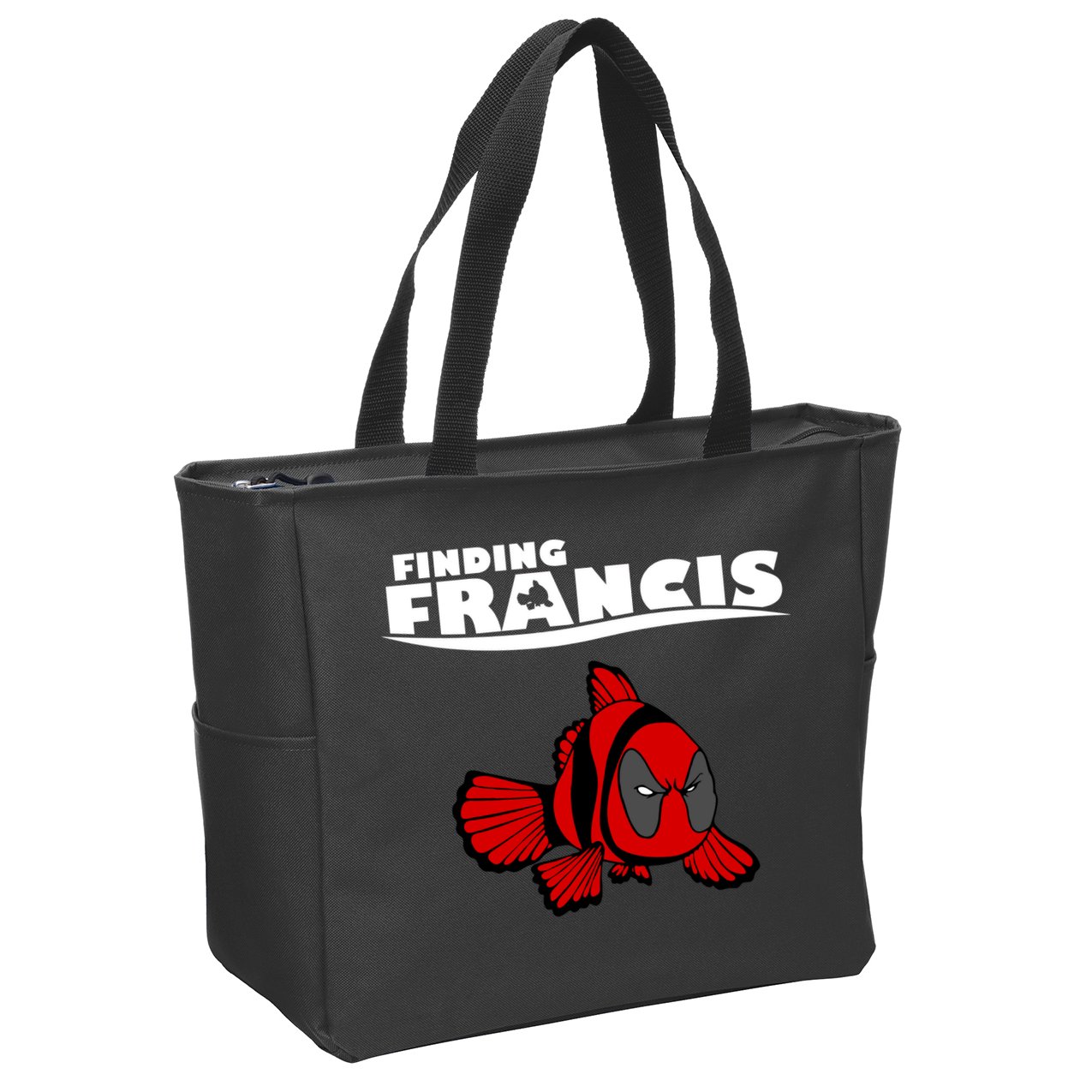 Finding Francis Movie Parody Zip Tote Bag
