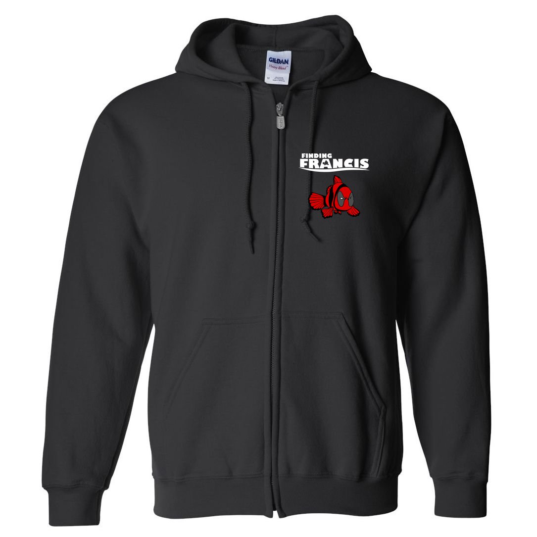 Finding Francis Movie Parody Full Zip Hoodie