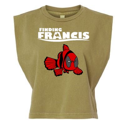 Finding Francis Movie Parody Garment-Dyed Women's Muscle Tee