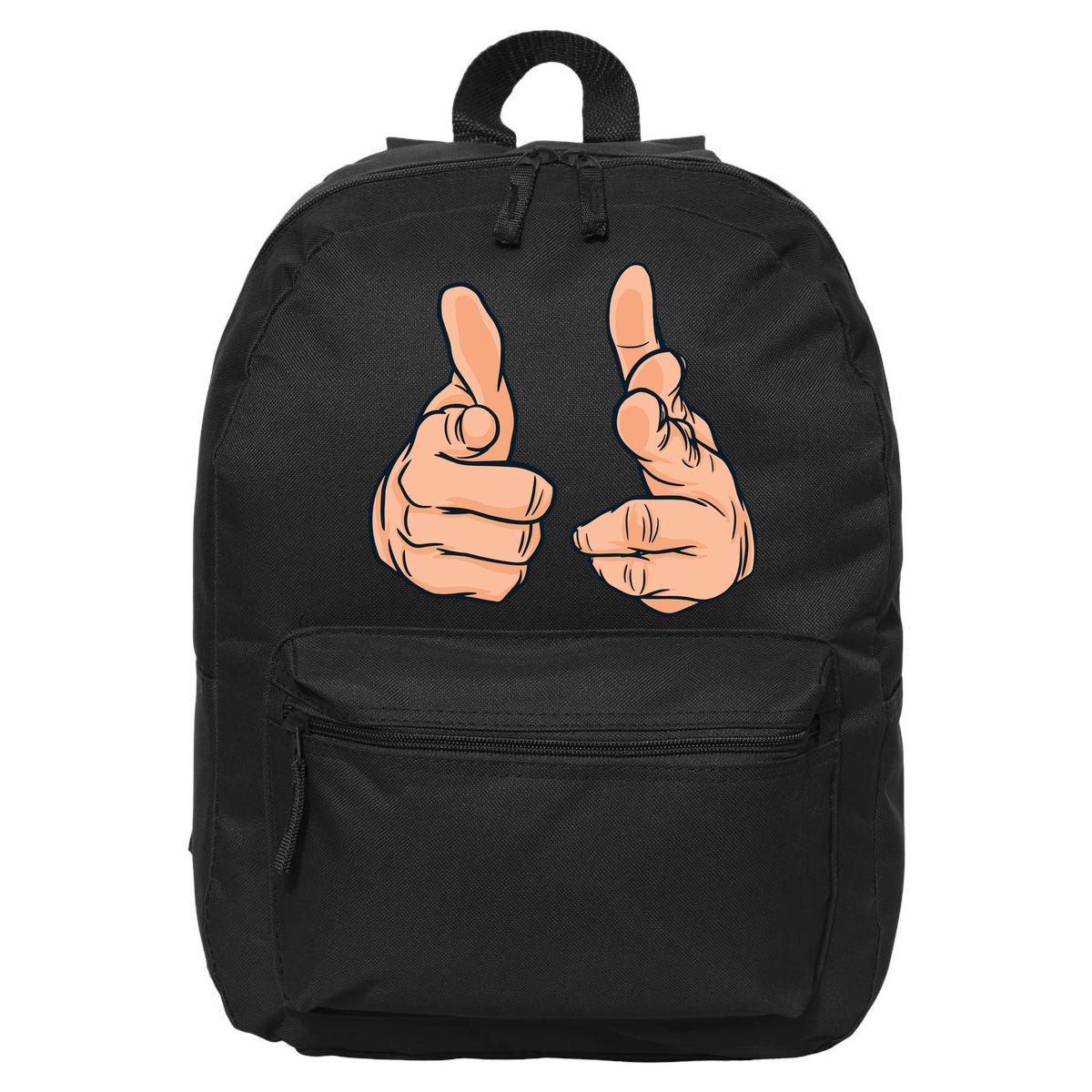 Finger Guns 16 in Basic Backpack