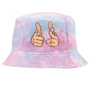 Finger Guns Tie-Dyed Bucket Hat