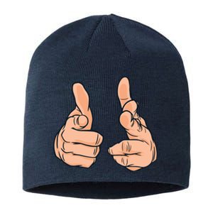 Finger Guns Sustainable Beanie