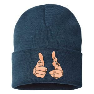 Finger Guns Sustainable Knit Beanie