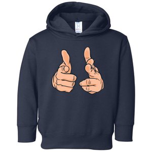 Finger Guns Toddler Hoodie