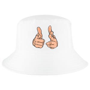 Finger Guns Cool Comfort Performance Bucket Hat