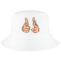 Finger Guns Cool Comfort Performance Bucket Hat