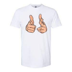 Finger Guns Softstyle CVC T-Shirt