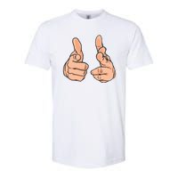 Finger Guns Softstyle CVC T-Shirt