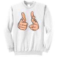 Finger Guns Sweatshirt