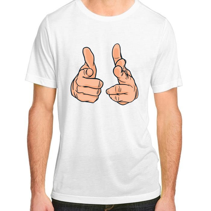 Finger Guns Adult ChromaSoft Performance T-Shirt