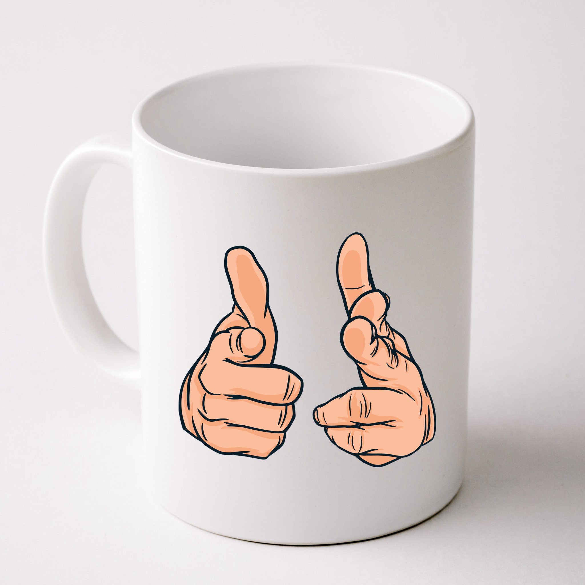 Finger Guns Mug