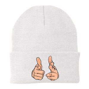 Finger Guns Knit Cap Winter Beanie