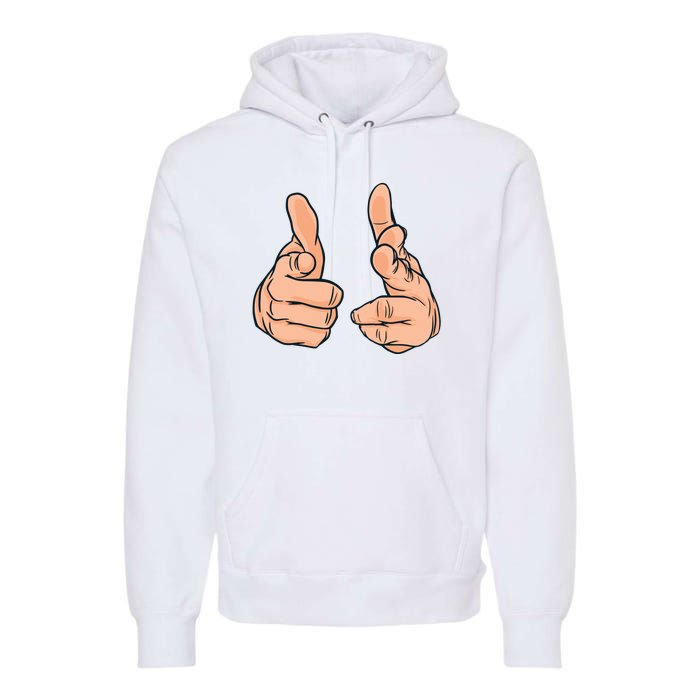 Finger Guns Premium Hoodie