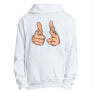 Finger Guns Urban Pullover Hoodie