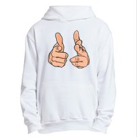 Finger Guns Urban Pullover Hoodie