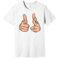 Finger Guns Premium T-Shirt