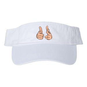 Finger Guns Valucap Bio-Washed Visor