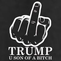 Finger Trump U Son of a B Cool Comfort Performance Bucket Hat