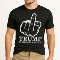 Finger Trump U Son of a B Cooling Performance Crew T-Shirt