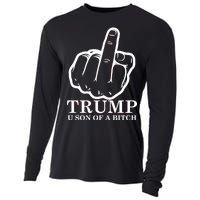 Finger Trump U Son of a B Cooling Performance Long Sleeve Crew