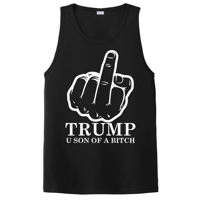 Finger Trump U Son of a B PosiCharge Competitor Tank