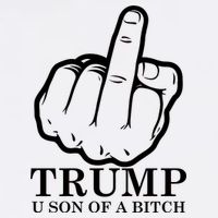Finger Trump U Son of a B Garment-Dyed Sweatshirt