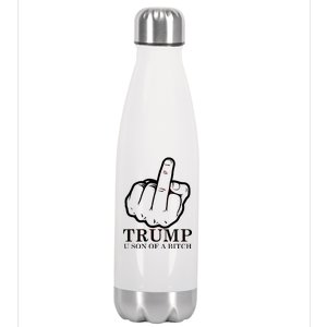 Finger Trump U Son of a B Stainless Steel Insulated Water Bottle