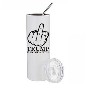 Finger Trump U Son of a B Stainless Steel Tumbler