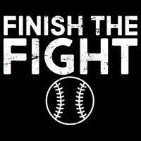 Finish The Fight Washington Baseball Cooling Performance Crew T-Shirt