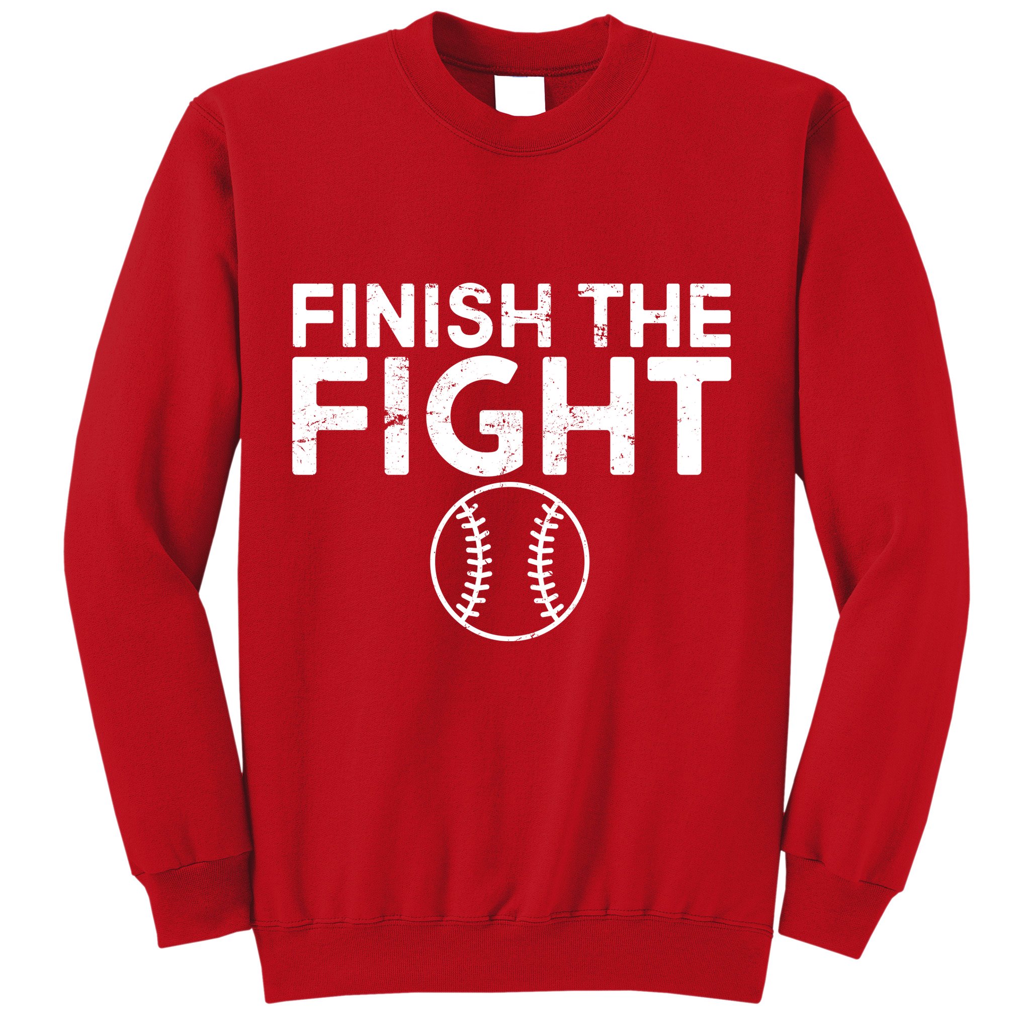 Finish The Fight Washington Baseball Sweatshirt