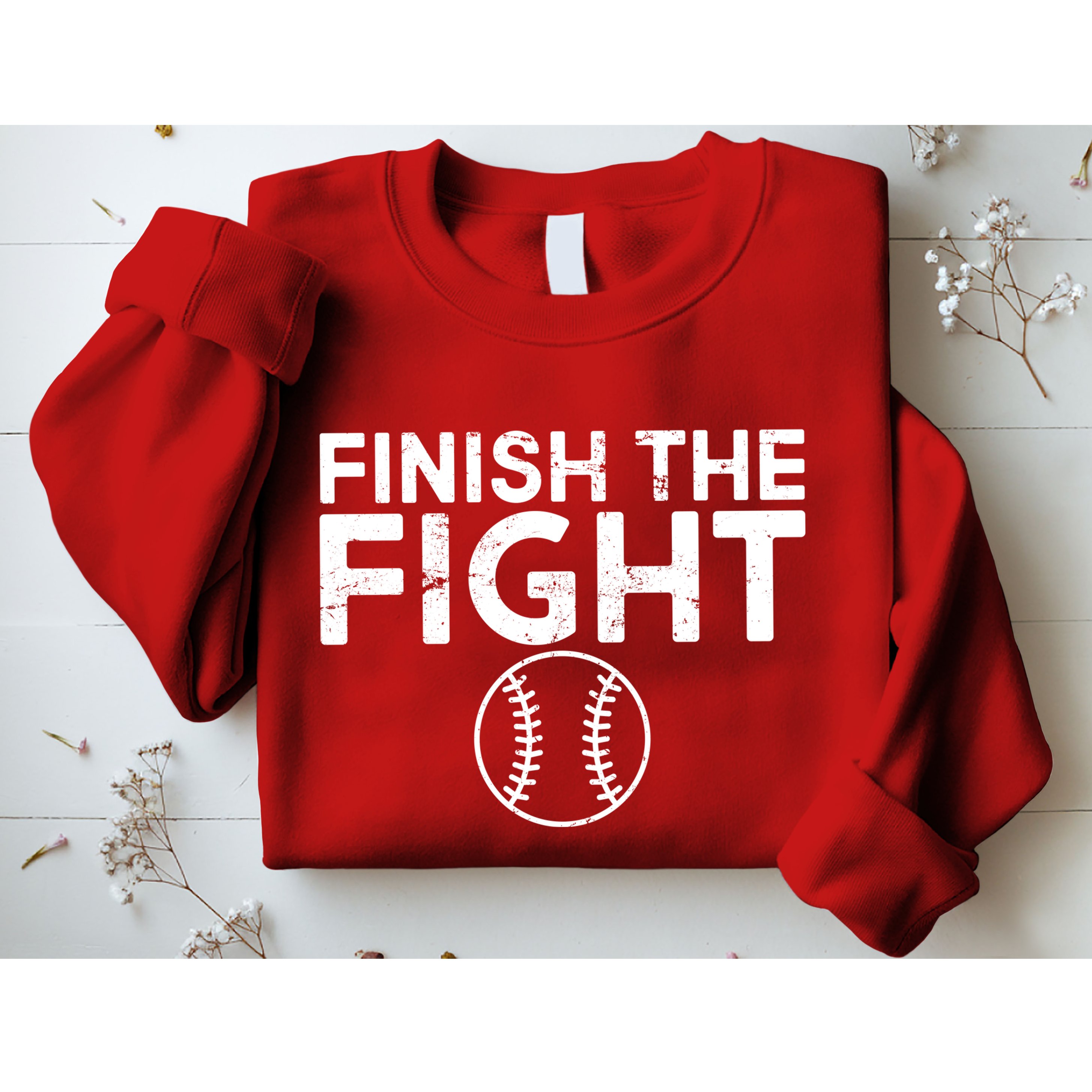 Finish The Fight Washington Baseball Sweatshirt