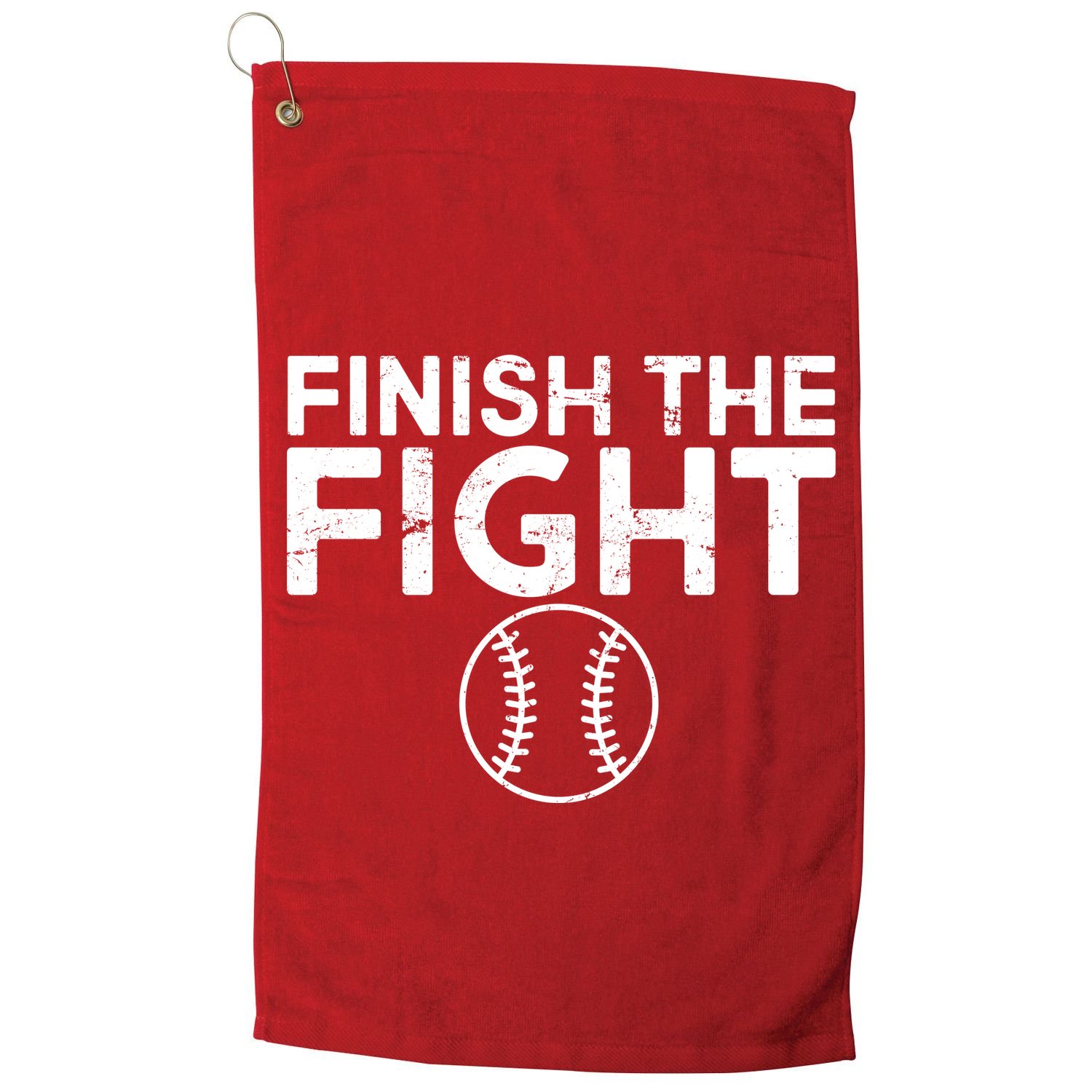 Finish The Fight Washington Baseball Golf Towel