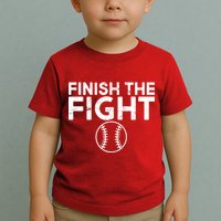 Finish The Fight Washington Baseball Toddler T-Shirt
