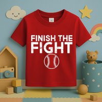 Finish The Fight Washington Baseball Toddler T-Shirt